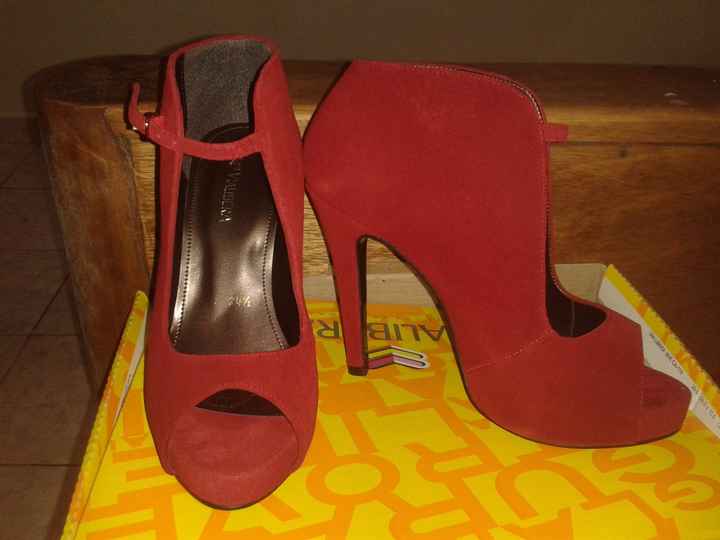Mis zapatillas rojas !!!