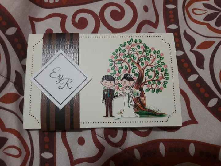 Mis invitaciones impresas y costo de la boda - 1
