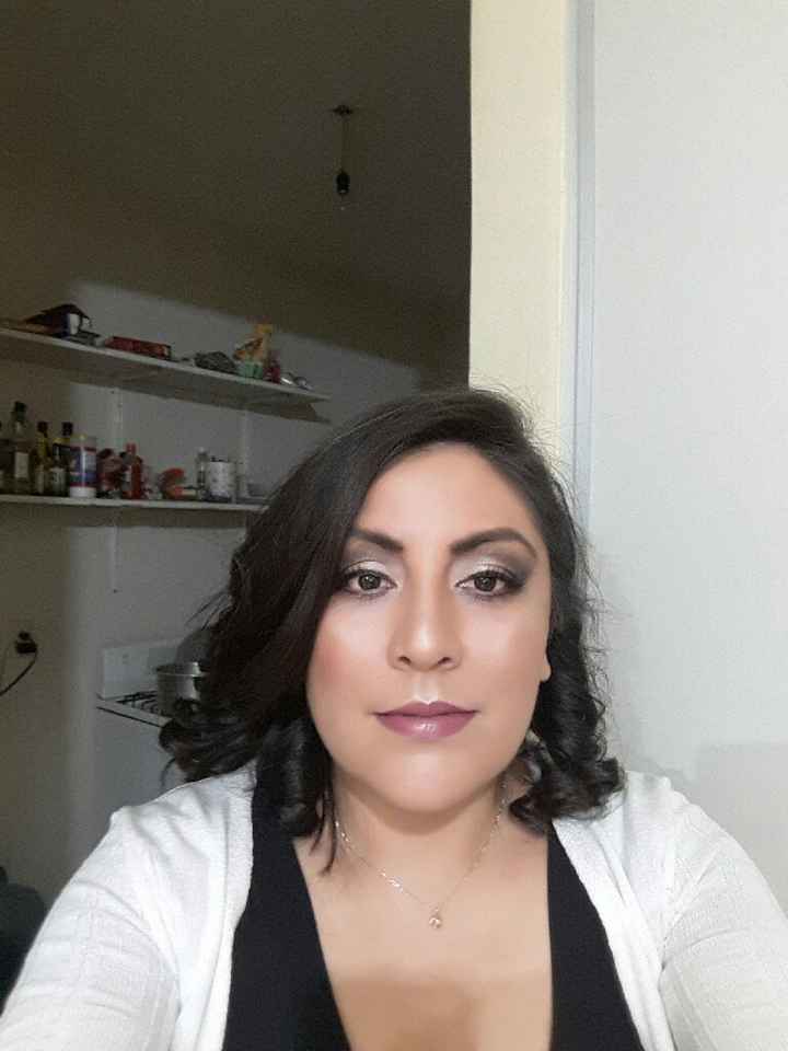 Prueba de maquillaje y peinado - 2