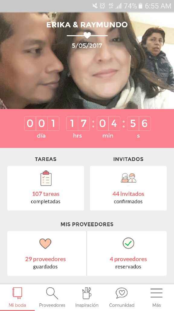 A un día de la boda y hoy llega mi mami - 1