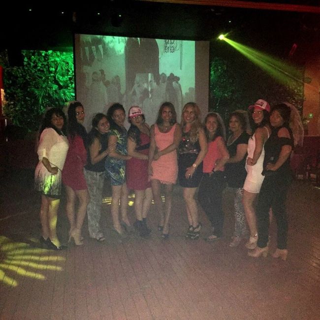 Todas las invitadas y yo!