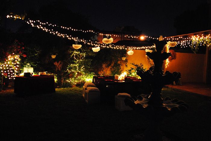 Lugar de la cena mi casa :)