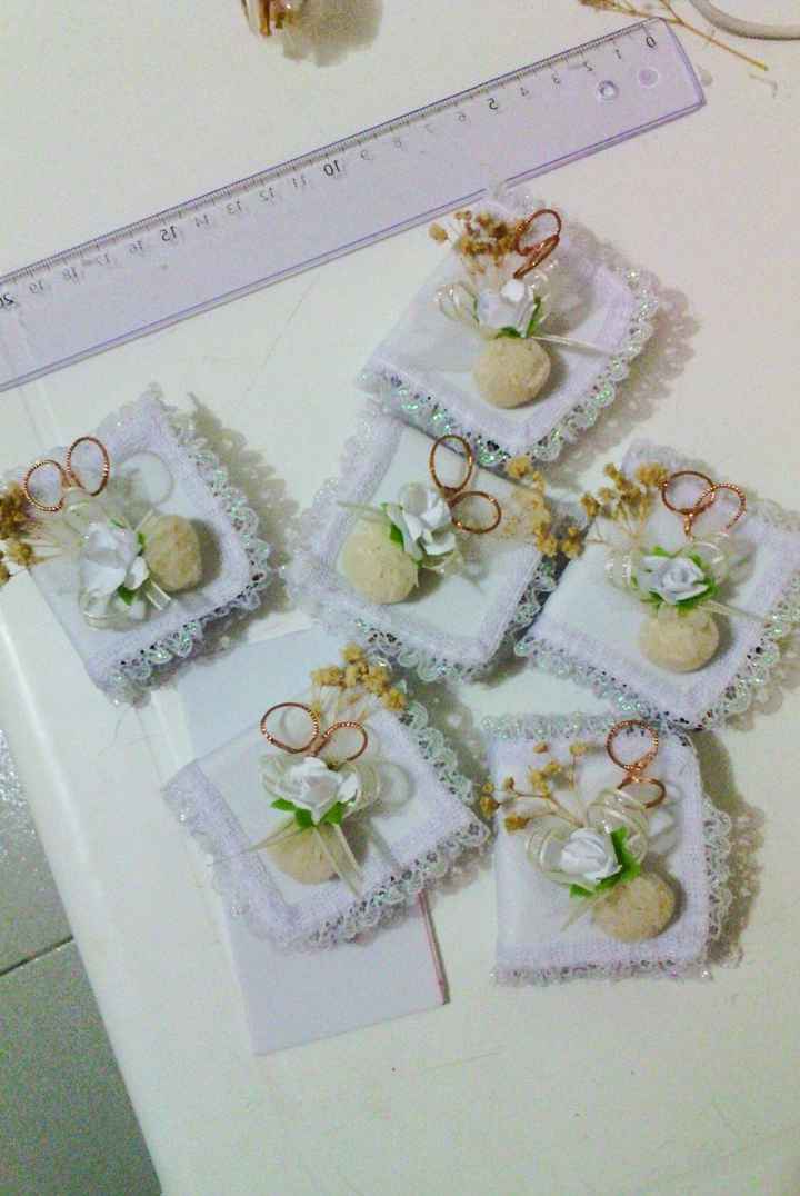 en estas ya le reduje el tamaño del saquito de arroz