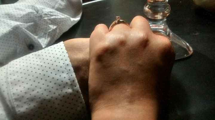 Por fin tengo mi anillo de compromiso.  cual es el tuyo - 2