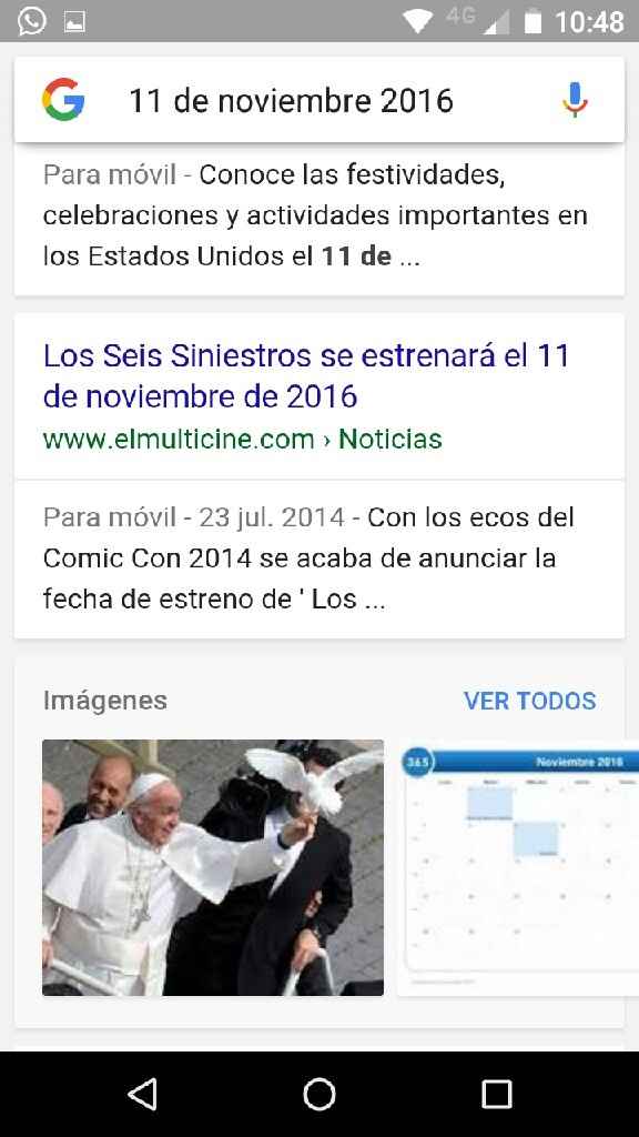 Googlea  la fecha de tu boda y comparte el resultado - 2