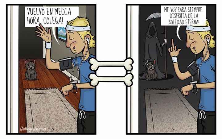 Despidiéndose antes de la guerra