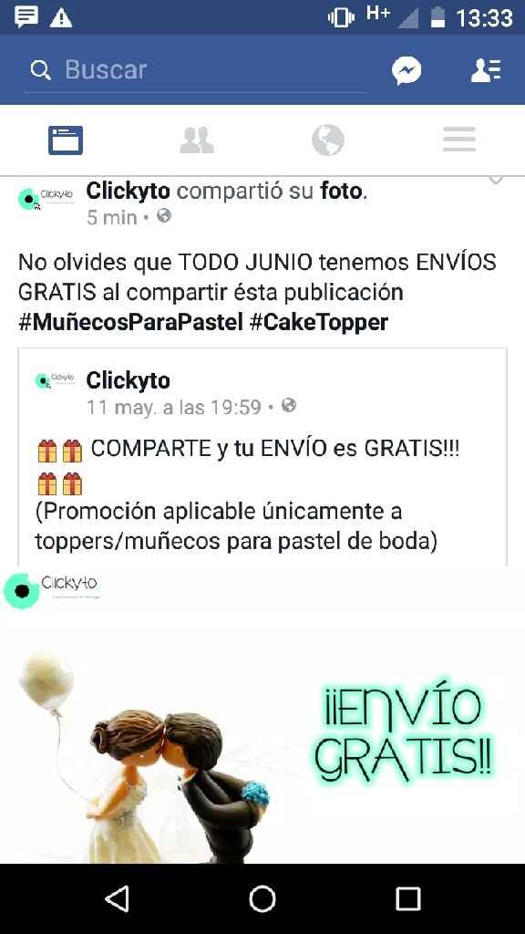 Llegaron mis muñequitos para el pastel - 1