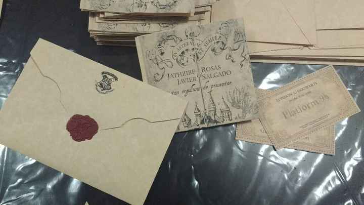 Mi carta de hogwarts por fin llegó - 1