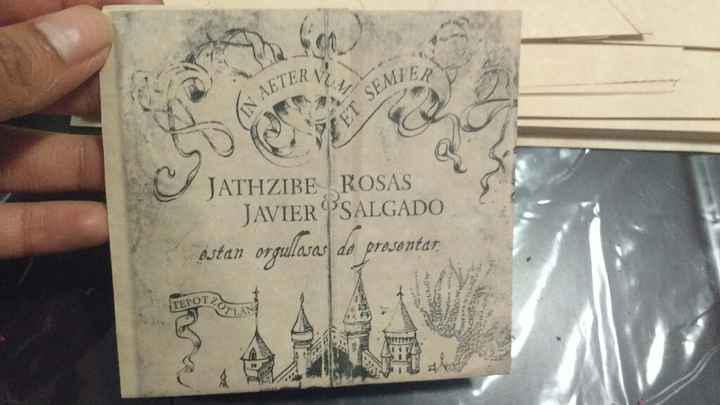 Mi carta de hogwarts por fin llegó - 2