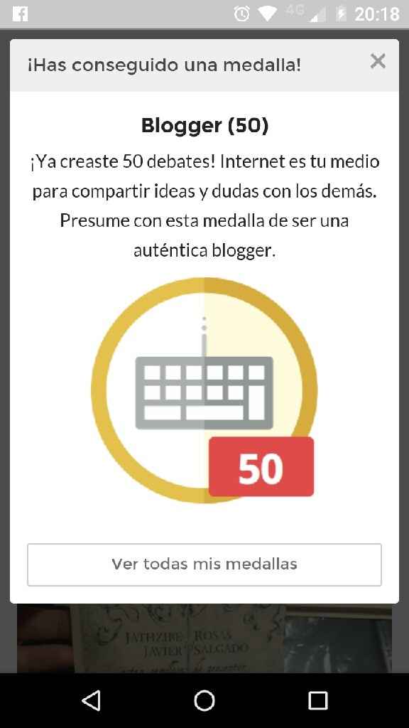 Yeeei una nueva medalla - 1