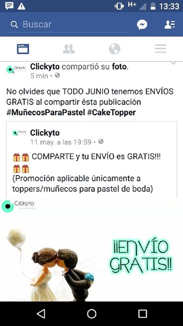 Llegaron mis muñequitos para el pastel - 1