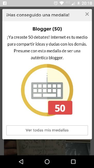 Yeeei una nueva medalla - 1