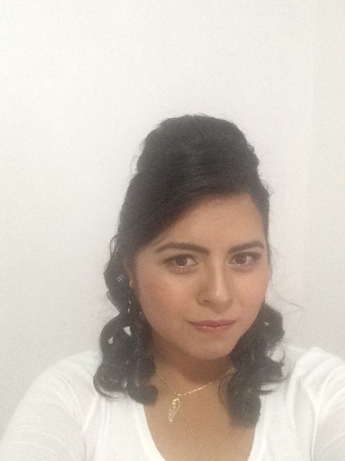 Primera prueba de peinado y maquillaje - 2
