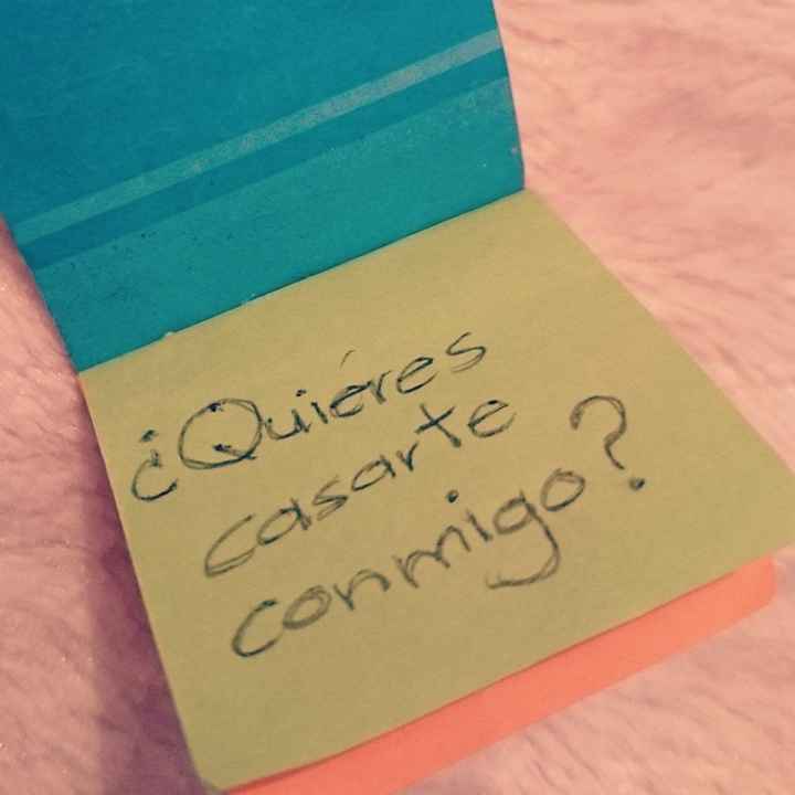 como me dio el anillo