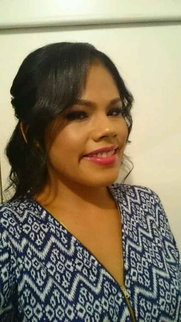 Prueba maquillaje y peinado para sesión de fotos - 1