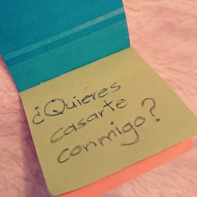 como me dio el anillo