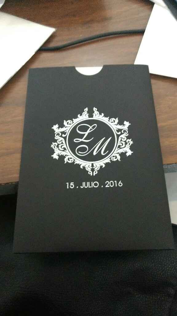Invitaciones. - 1