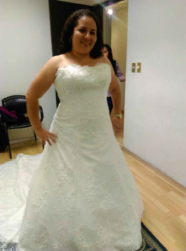 Ya tengo mi vestido de novia . - 1