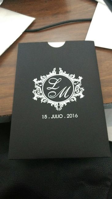 Invitaciones. - 1