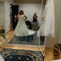 Ya tengo mi vestido de novia . - 2