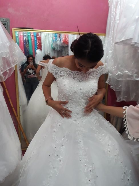 Mi vestido de novia listo y traje de novio listo - 2