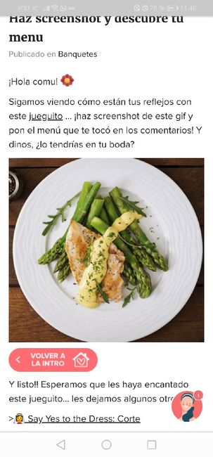 Haz screenshot y descubre tu menu 24