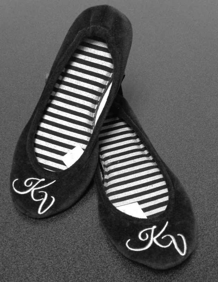 Pantuflas tipo flats