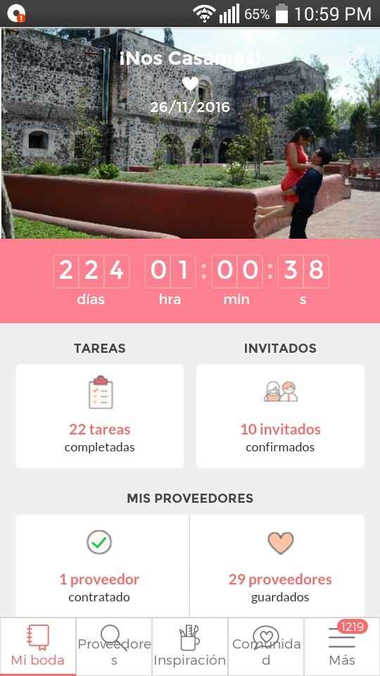 Cuántas tareas llevan con check? - 1