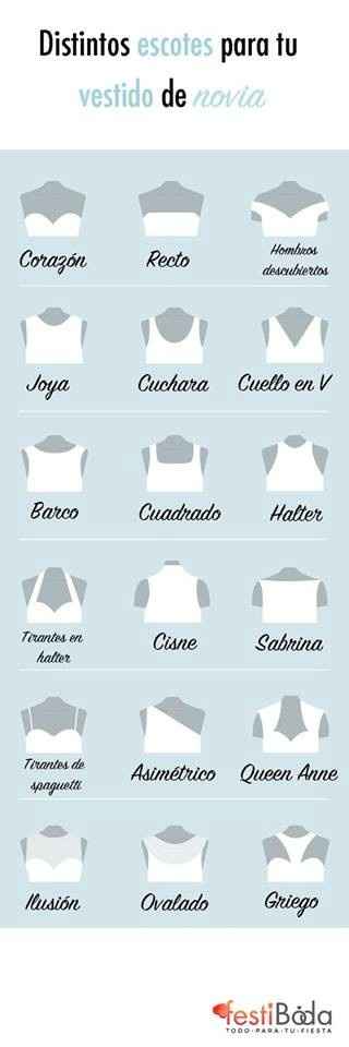 Escote vestido