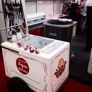 Carrito de helados para eventos