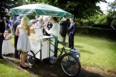 Carrito de helados para eventos
