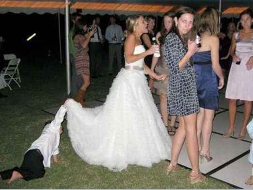 Las peores fotos en una boda