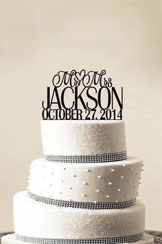 Cake topper
