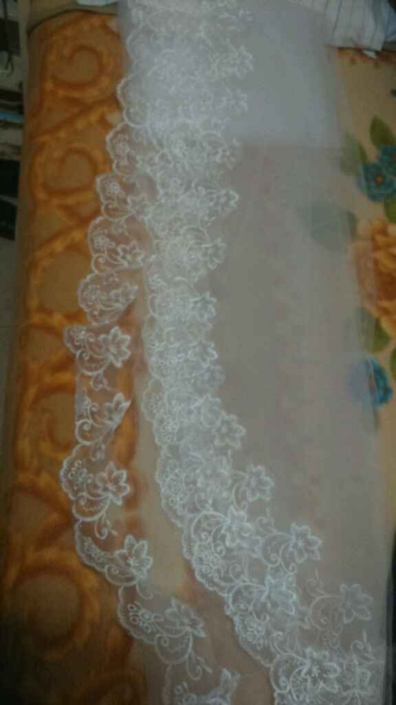 Llegó mi mantilla de aliexpress - 2