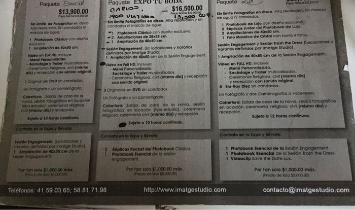 Opiniones imatge studio fotografía - 2