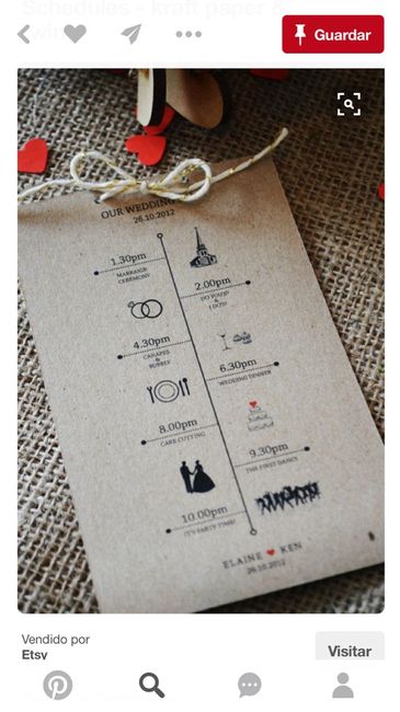 Ayuda con el programa de boda  - 3