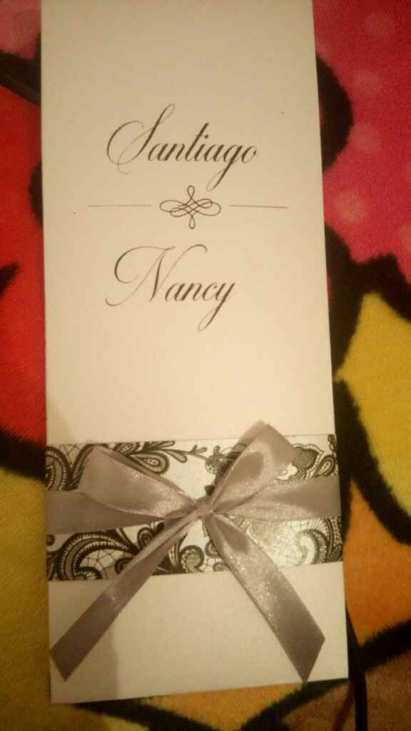  48 días y aquí las invitaciones. - 1