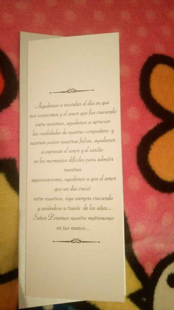  48 días y aquí las invitaciones. - 2
