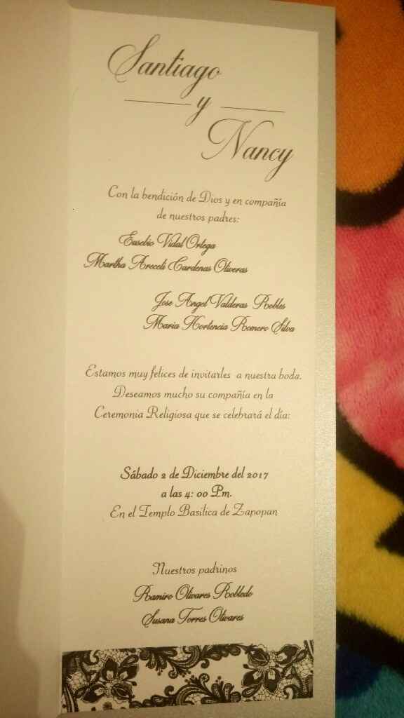  48 días y aquí las invitaciones. - 3