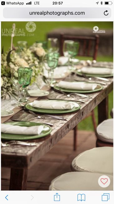 Vajilla para la recepción - 2