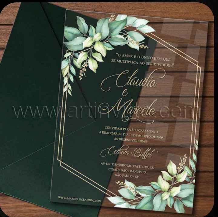 Mis invitaciones 💕 - 1