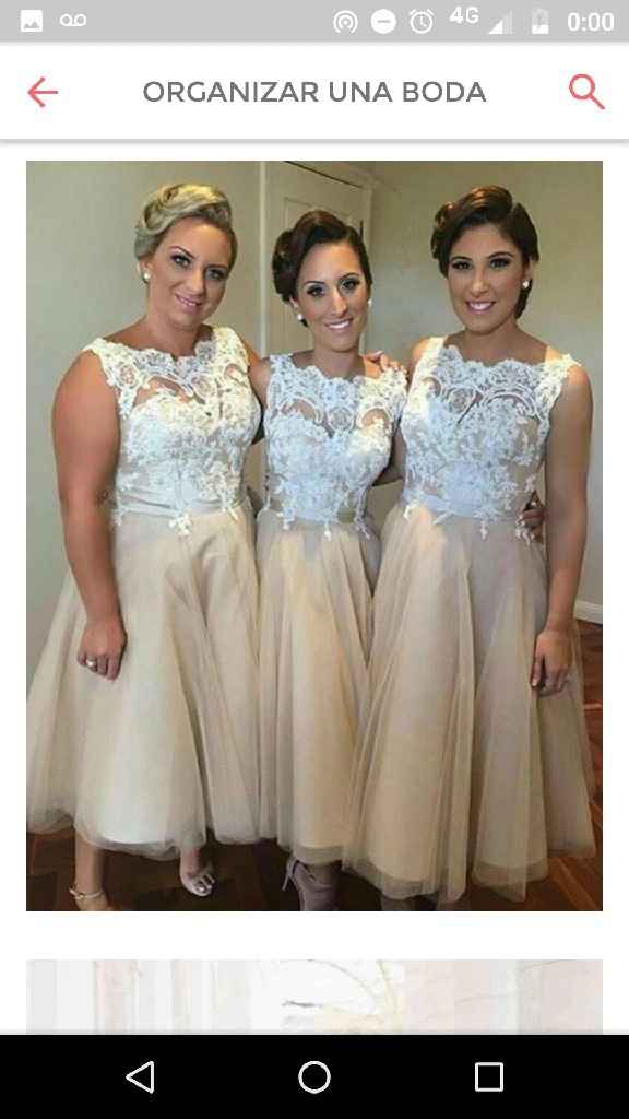 23 imágenes inspiración: vestidos de damas - 2