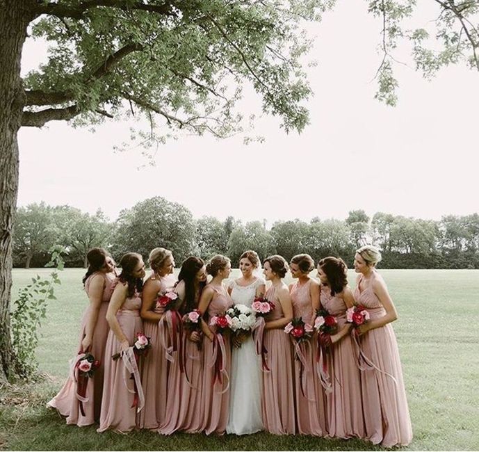  2018 , el color de las bridesmaids 👗 - 9