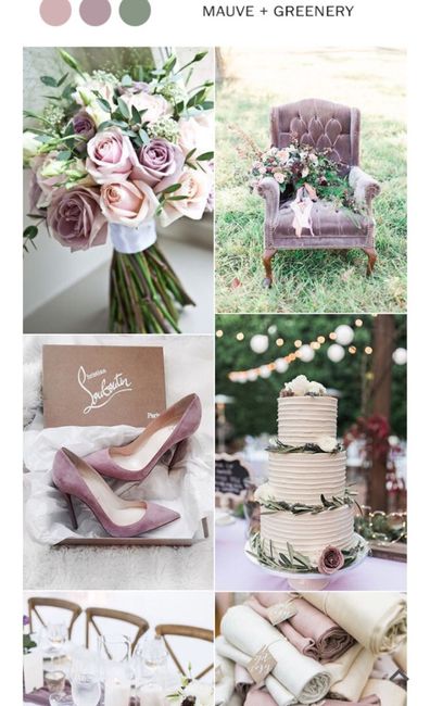 De Nostalgia Rose a Mauve las paletas para las bodas 2018 5