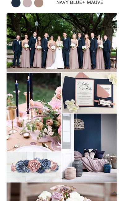 De Nostalgia Rose a Mauve las paletas para las bodas 2018 6