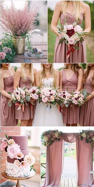 De Nostalgia Rose a Mauve las paletas para las bodas 2018 7