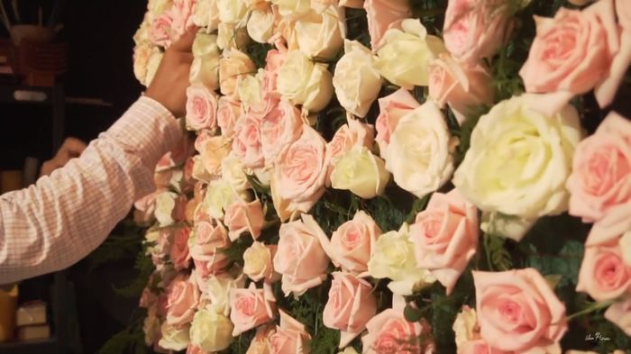  diy pared de flores 🌺 - 7