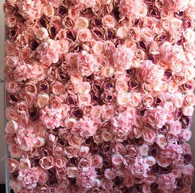  diy pared de flores 🌺 - 9