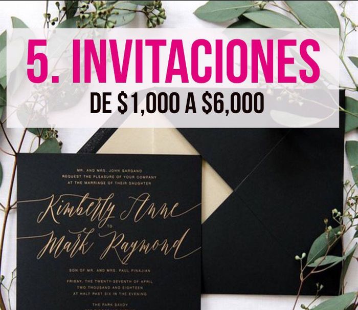 Boda 🎩 👰 2018, cuánto cuesta casarse? 6