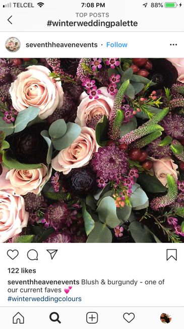 Colores para bodas en invierno - 2
